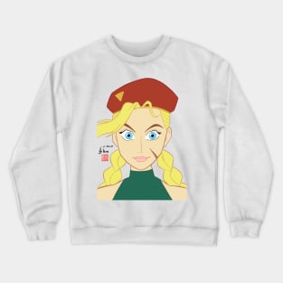 Cammy from Street Fighter Crewneck Sweatshirt